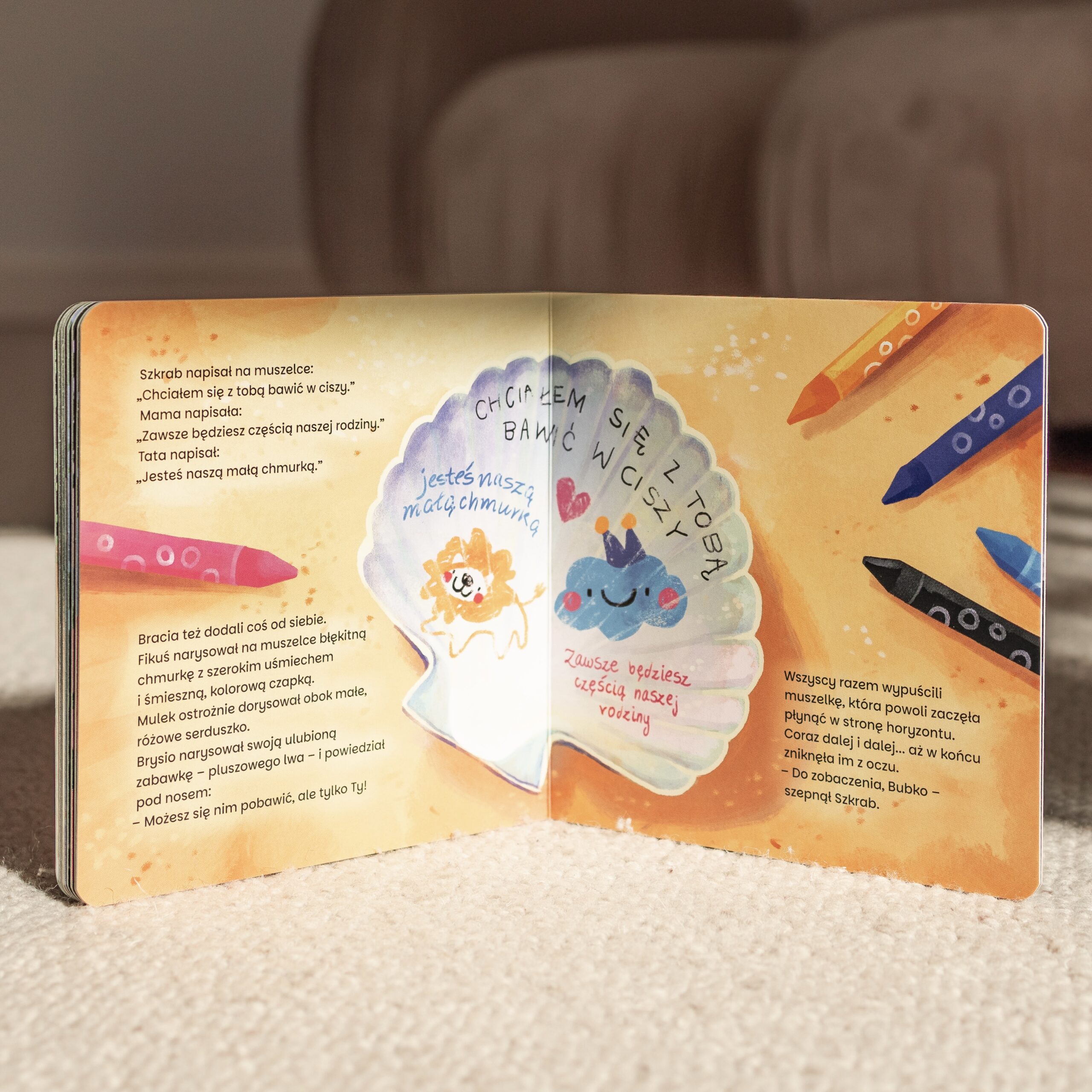 Krab Szkrab i kolorowa muszelka - obrazek 2