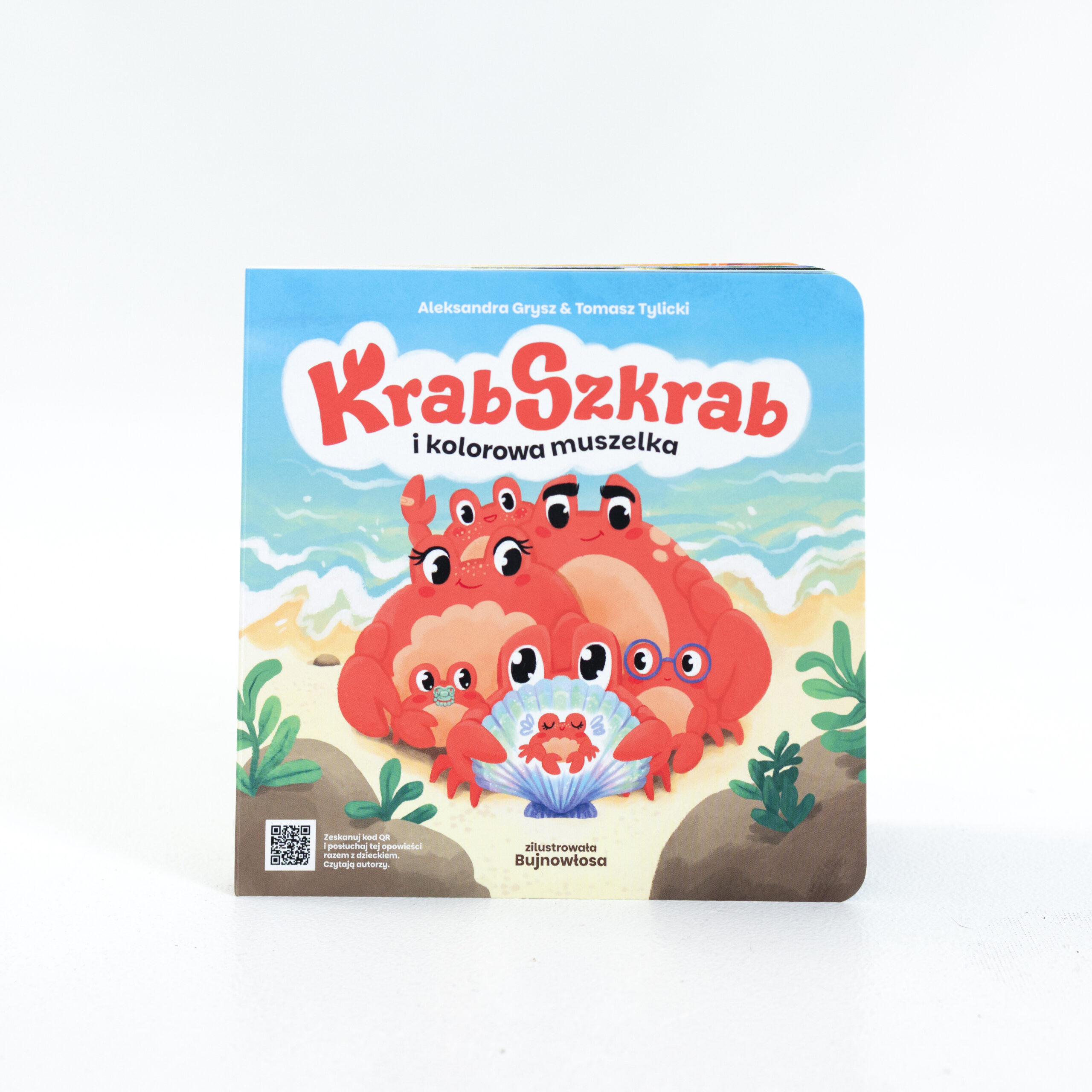 Krab Szkrab i kolorowa muszelka