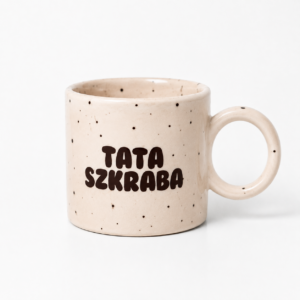 Kubek ceramiczny „TATA SZKRABA”